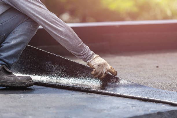 Professional Waterproofing technician working in Salem, NJ